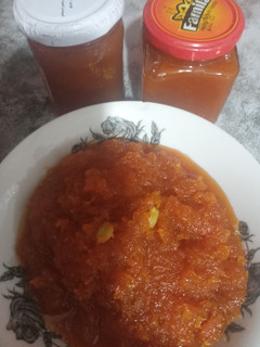 عکسی از دستور مربا هویج