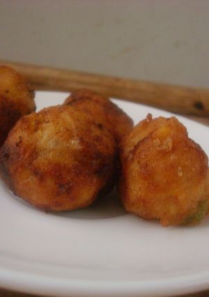 A picture of Corn Cheese Nuggets.