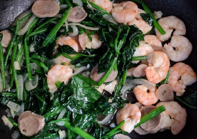 Wajib coba! Resep membuat Tumis Kailan Udang yang istimewa