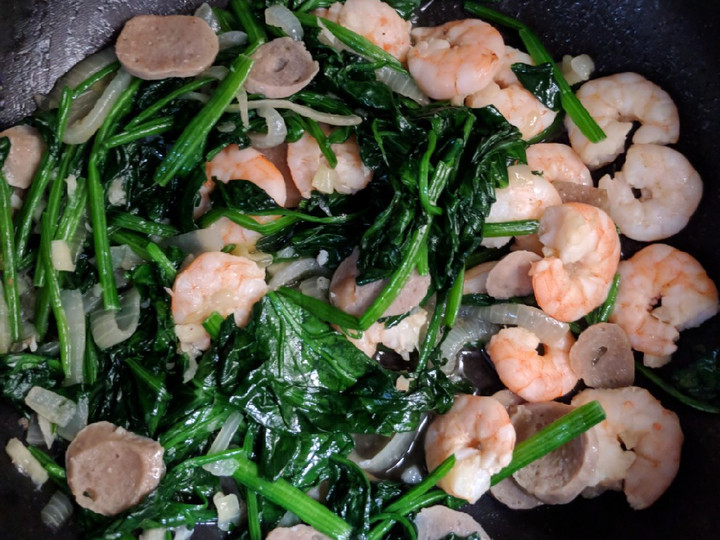 Wajib coba! Resep membuat Tumis Kailan Udang yang istimewa