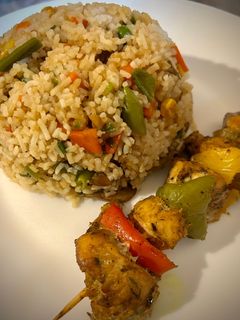 صورة لوصفة رز صيني 🇨🇳