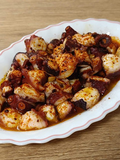 Una foto de Pulpo al ajillo