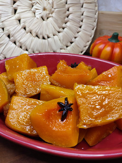 Una foto de Calabaza caramelizada