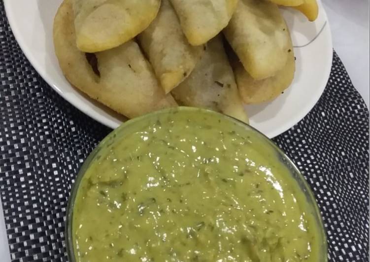 Empanadas con guacamole