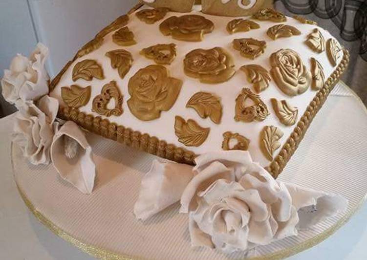 Simple Way to Make Favorite Chocolate rose cake Cooking Basics for Newbies