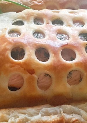 Foto di Sfogliata di Salmone all' Aneto