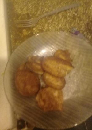 Una foto de Buñuelos con cacao
