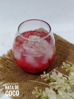 Foto resep Es Semangka Nata de Coco