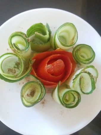 Easy Steps Make|Recipe} Cucumber roll Anti-Fail