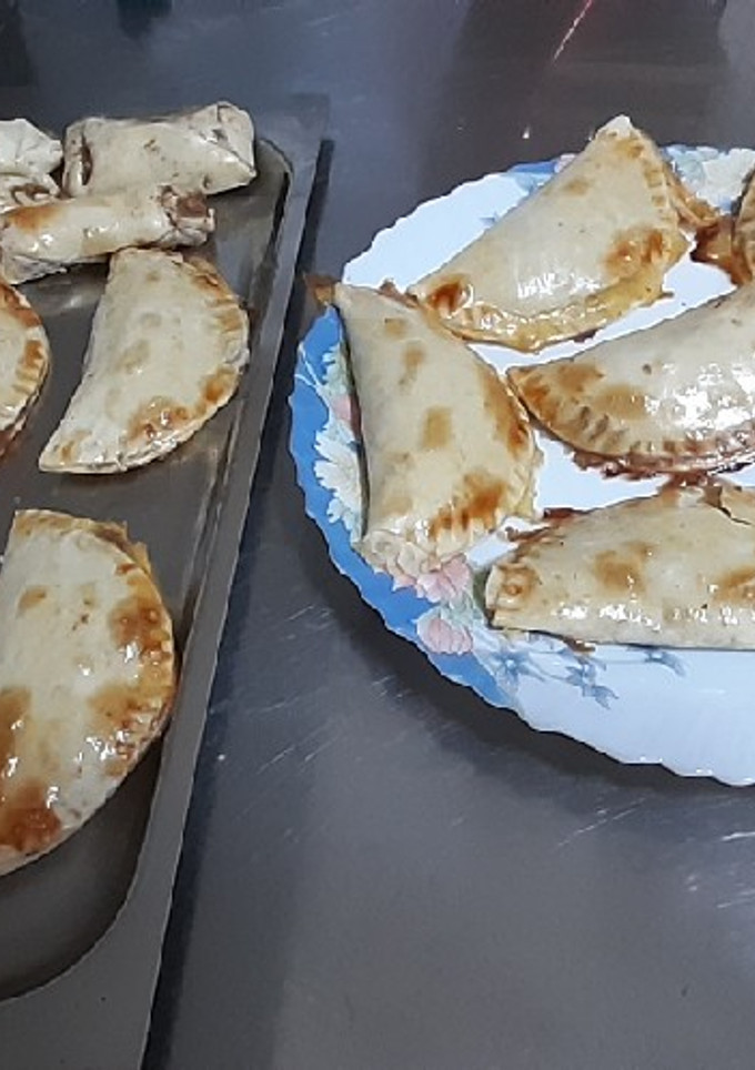 Una foto de Empanadillas de pera con canela, sin azúcar