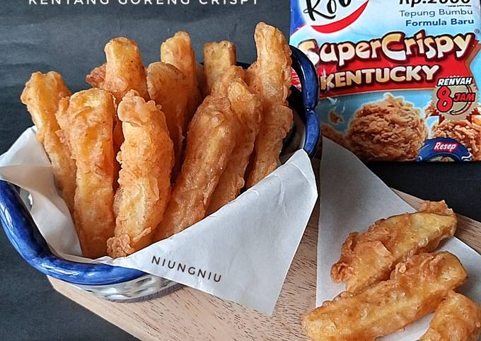 Wajib coba! Cara praktis memasak Kentang goreng crispy dijamin sempurna