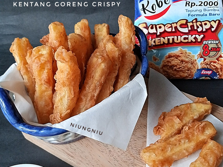 Wajib coba! Cara praktis memasak Kentang goreng crispy dijamin sempurna