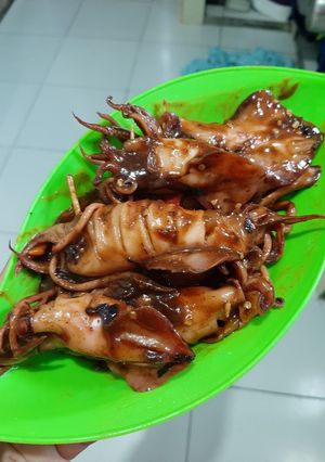 Foto resep Cumi saus asem manis pedas