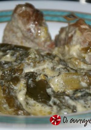 A picture of Beef fricassee.