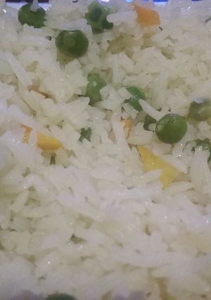 A picture of Vegetable rice.