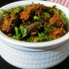 A picture of Baingan masala.