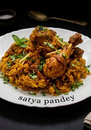 हैदराबादी चिकन बिरयानी रेसिपी मुख्य फोटो