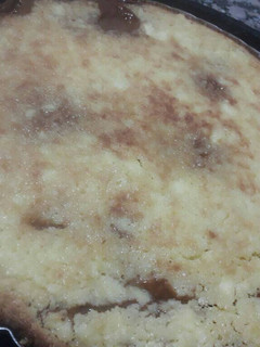 Una foto de Tarta ricota y dulce de leche