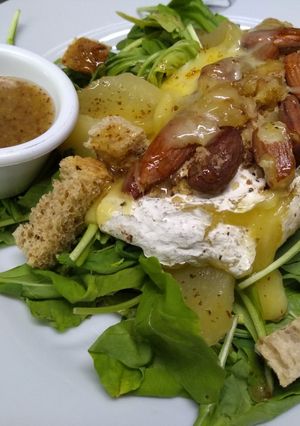 Una foto de Tibia de camembert