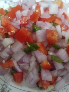 A picture of Three color Salad.