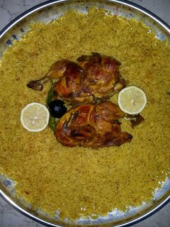 صورة لوصفة رز بالدجاج