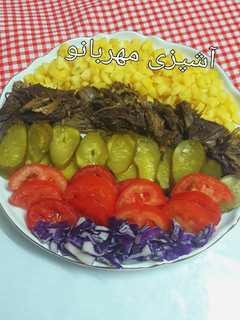 عکسی از دستور گوشت و سیب زمینی