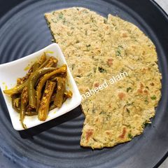 A picture of Barley Flour Paratha With Ginger Powder.