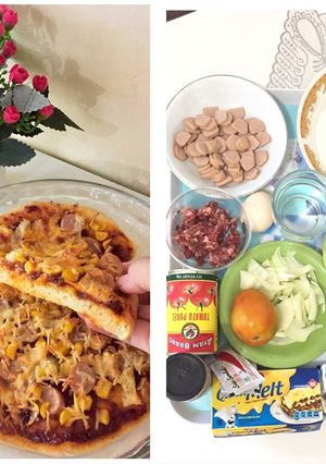 Foto resep Homemade simple Pizza