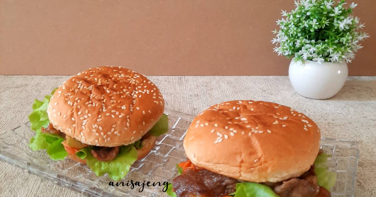 Resep Beef Bulgogi Burger Oleh Anisa Ajeng - Cookpad