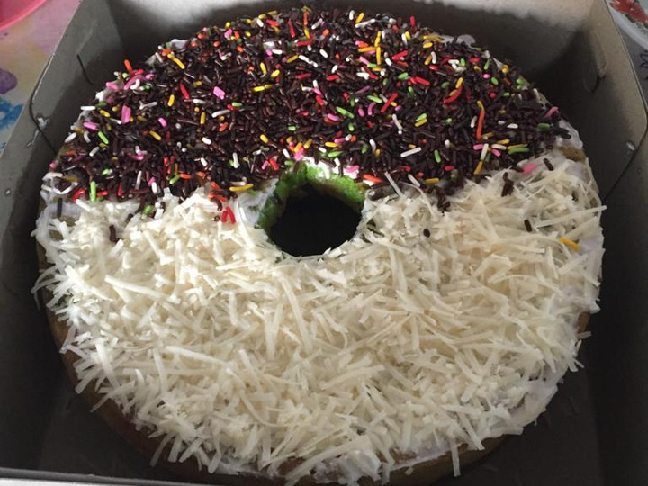 Resep Bolu pandan panggang oven tangkring yang Enak Banget