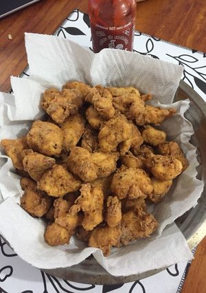 Una foto de Pollo frito