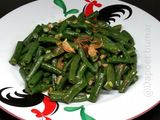 Tumis kacang panjang