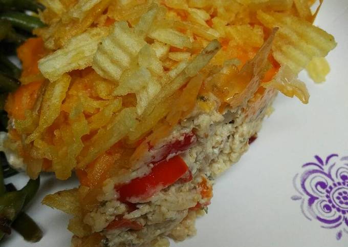 Recipe: Delicious Potato Chip Chicken Casserole