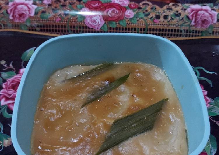 Resep Puding pisang susu, Bisa Manjain Lidah