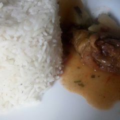 A picture of Cardamom rice.