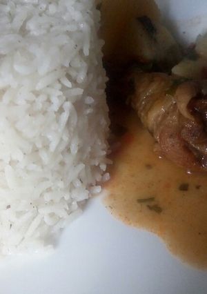 A picture of Cardamom rice.