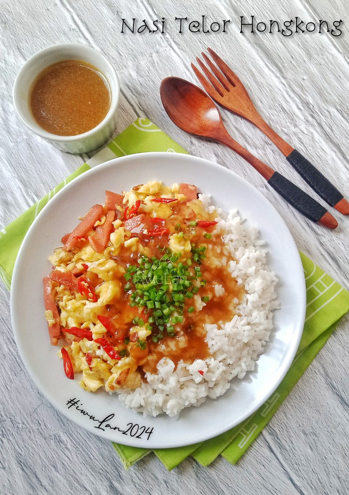 Foto resep Nasi Telor Hongkong