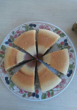 عکسی از دستور کیک اسفنجی قابلمه ای