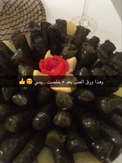 صورة لوصفة ورق عنب 😋