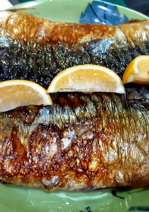鹽漬鯖魚 的食譜成品照片