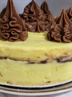 Una foto de Postre helado apto celíacos