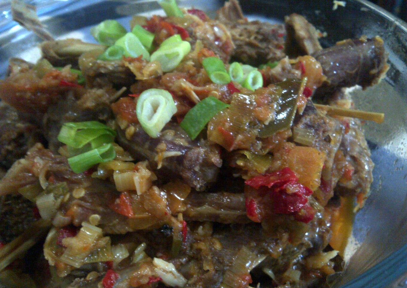 Bebek rica rica ala Bunda Kinan