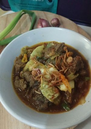 Foto resep Tongseng sapi tanpa santan