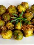 Coles de Bruselas al ajillo picantonas