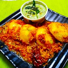 A picture of Masala Idli.