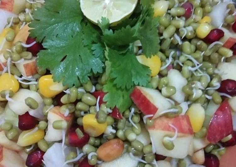 How to Prepare Perfect Sprouts chaat