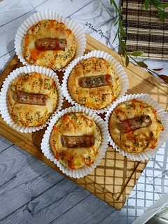 Foto resep Roti Sosis Mayones