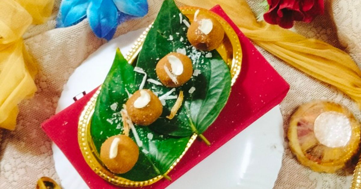 Dinkache Ladoo/Gond Ke Laddu 😋 Recipe by Jyoti Prakash Assudani - Cookpad