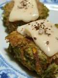 Hamburguesas de brócoli, zanahoria y quinoa