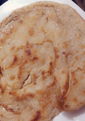 A picture of Cheeni wala paratha.